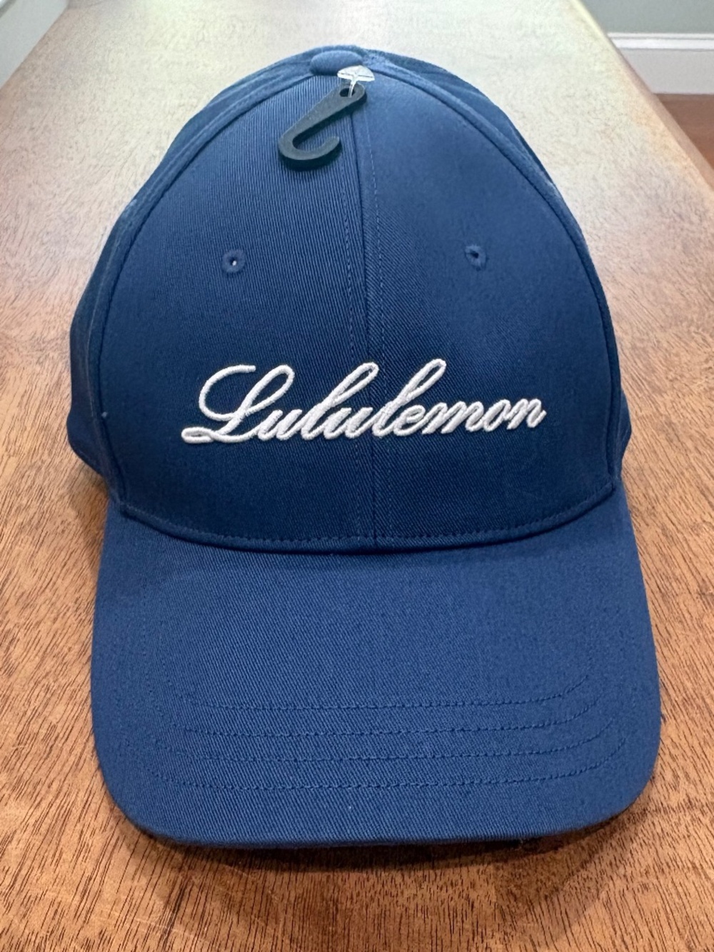 Lululemon Unisex structured ball cap Blue Twill
